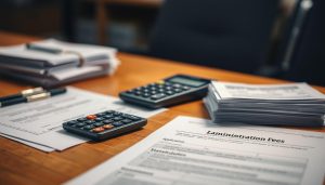 administrative fees when taking a loan